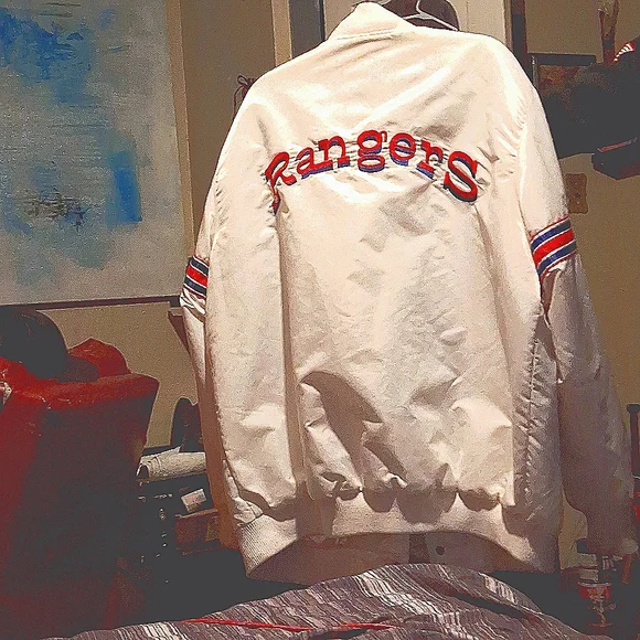 Texas Rangers Satin Jacket